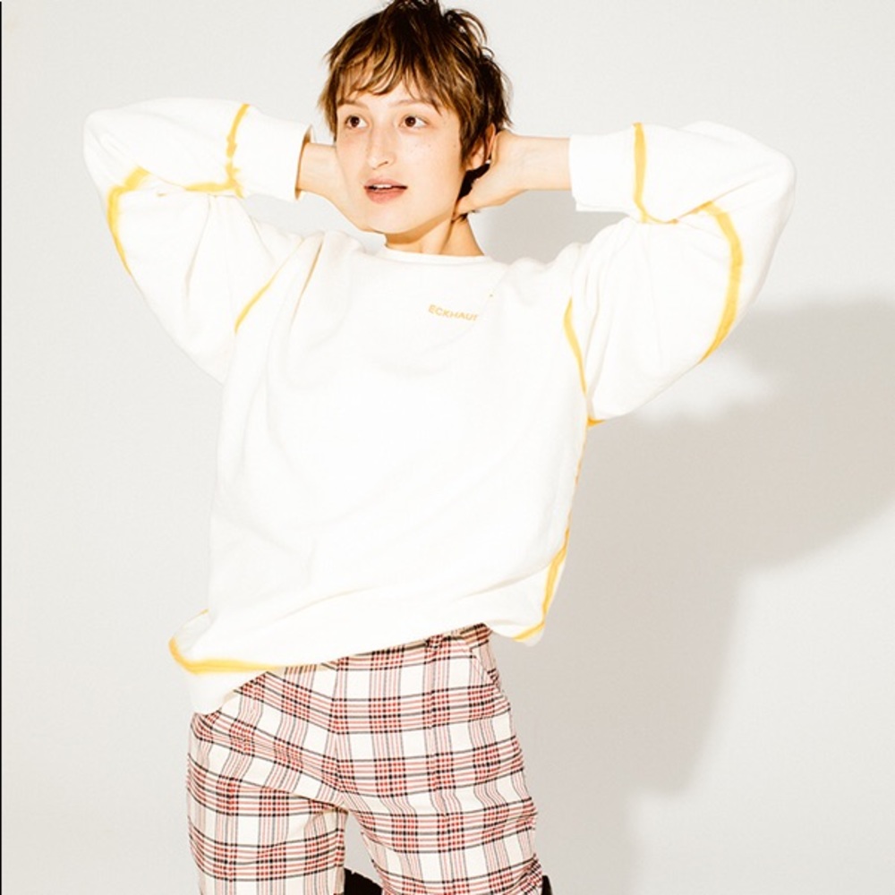NWT UNISEX ECKHAUS LATTA HAND DYED SWEATSHIRT